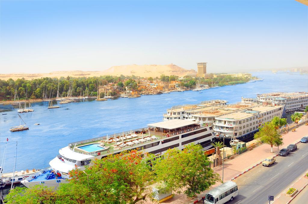 Nile Hotel Assuan Exterior foto